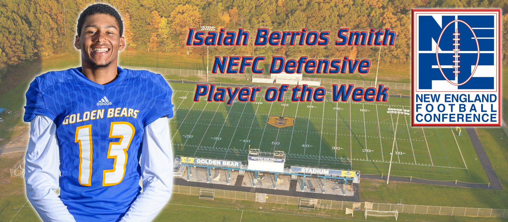 Berrios Smith Named NEFC Defensive Player of the Week
