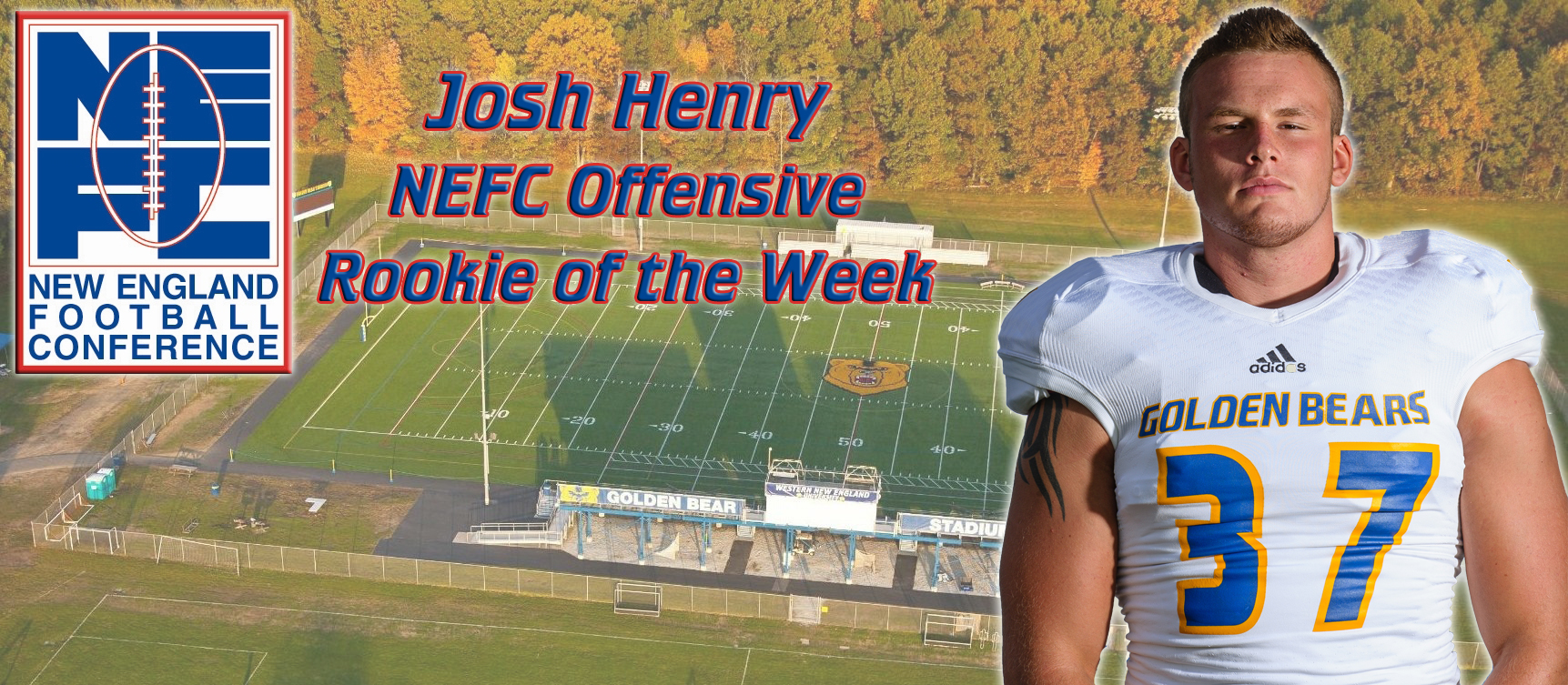 Josh Henry Named NEFC Offensive Rookie of the Week