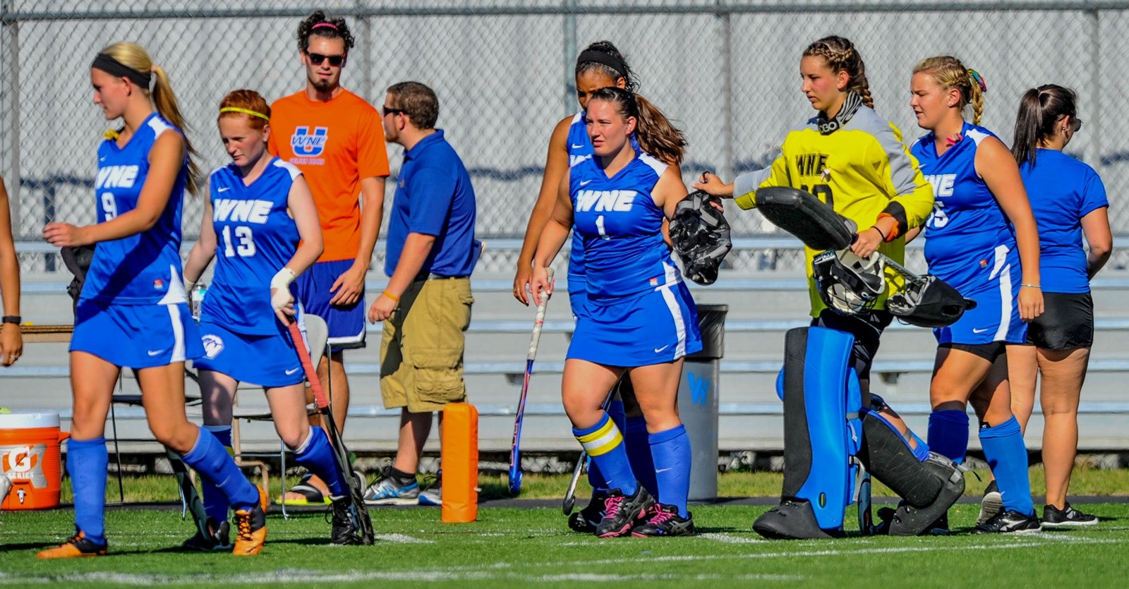Salve Regina pull away in the second half for 5-0 conference victory over Golden Bears