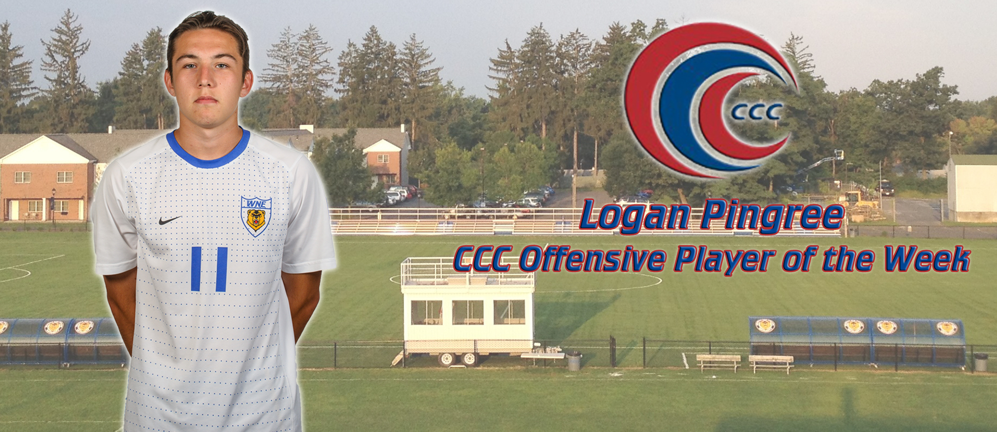 Logan Pingree Named CCC Offensive Player of the Week