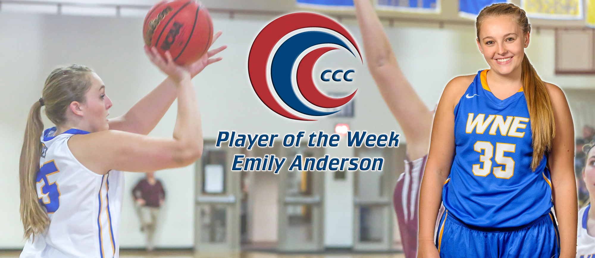 Anderson Earns Second CCC Player of the Week Award