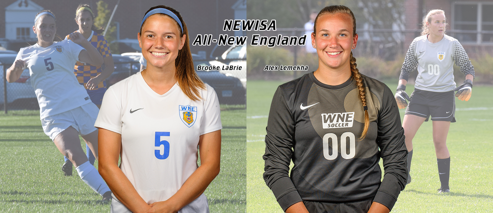 Brooke Labrie & Alex Lemekha Named to NEWISA All-New England Team