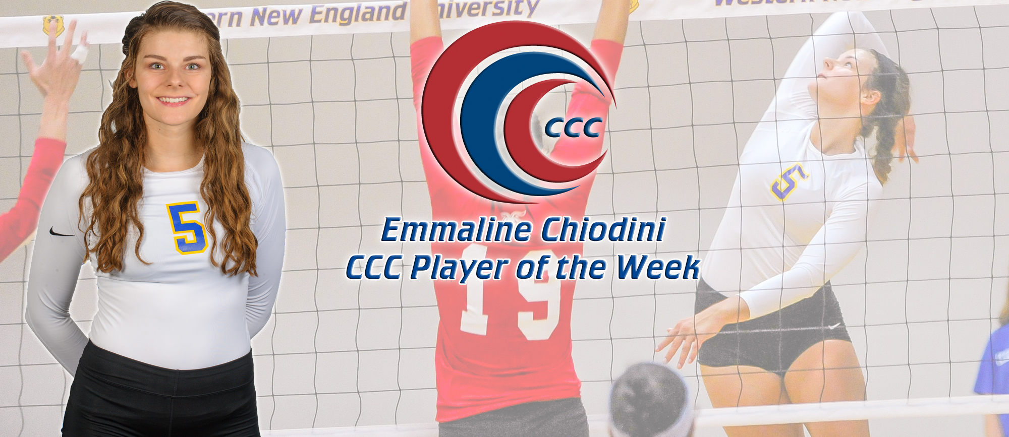 Chiodini Named CCC Player of the Week