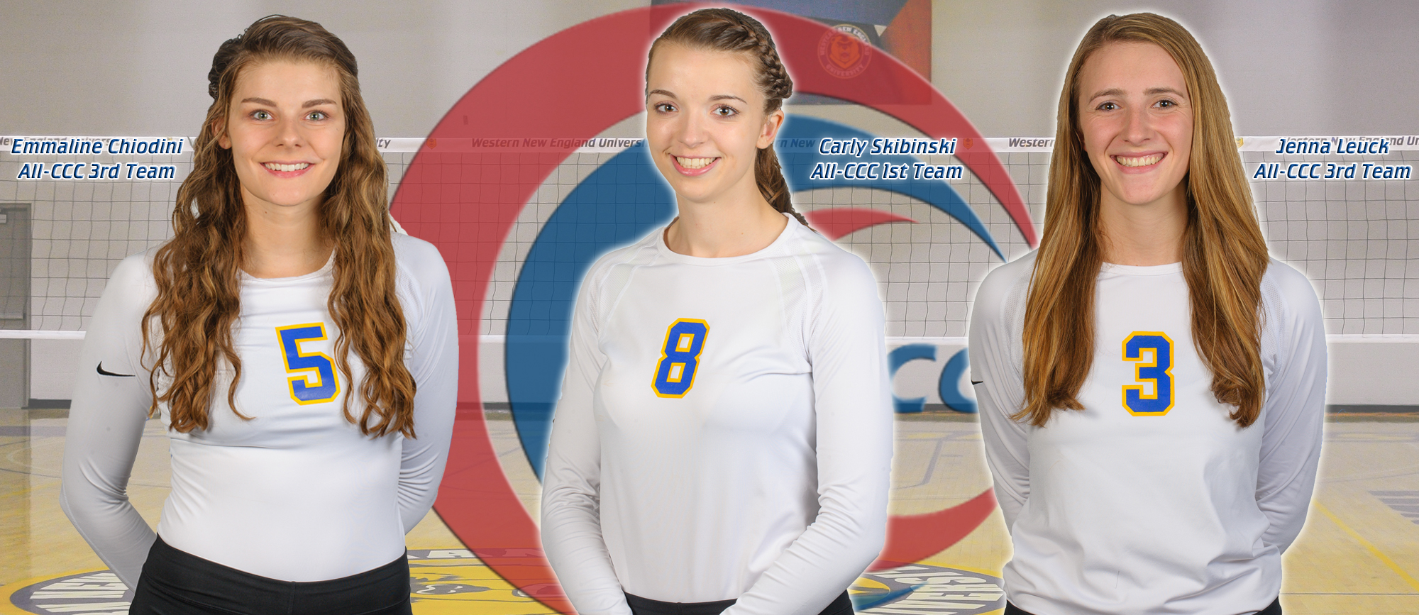 Trio of Golden Bears Earn All-CCC Honors