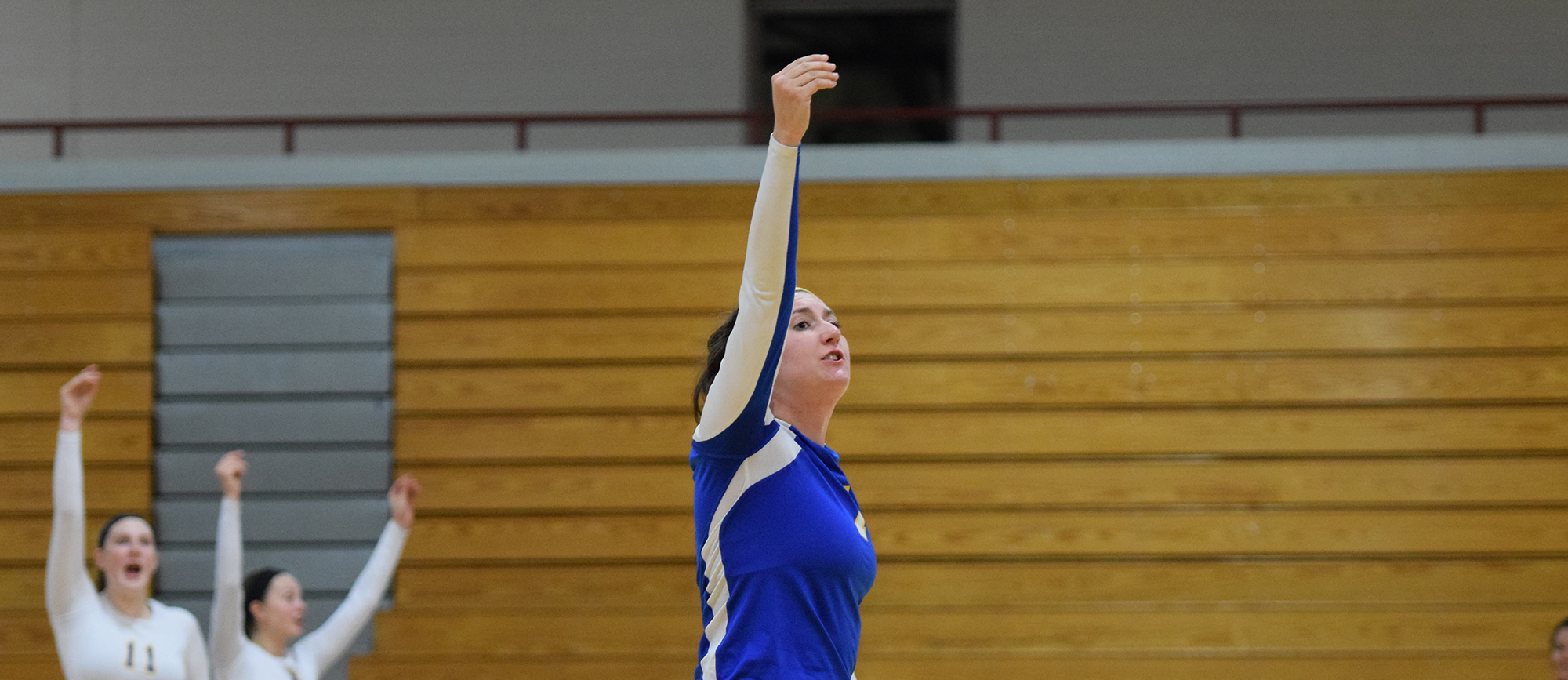 Senior Brianna Roath eclipsed the 1000-dig mark for her career in Western New England's 3-0 loss to Salve Regina on Wednesday. (Photo by Rachael Margossian)