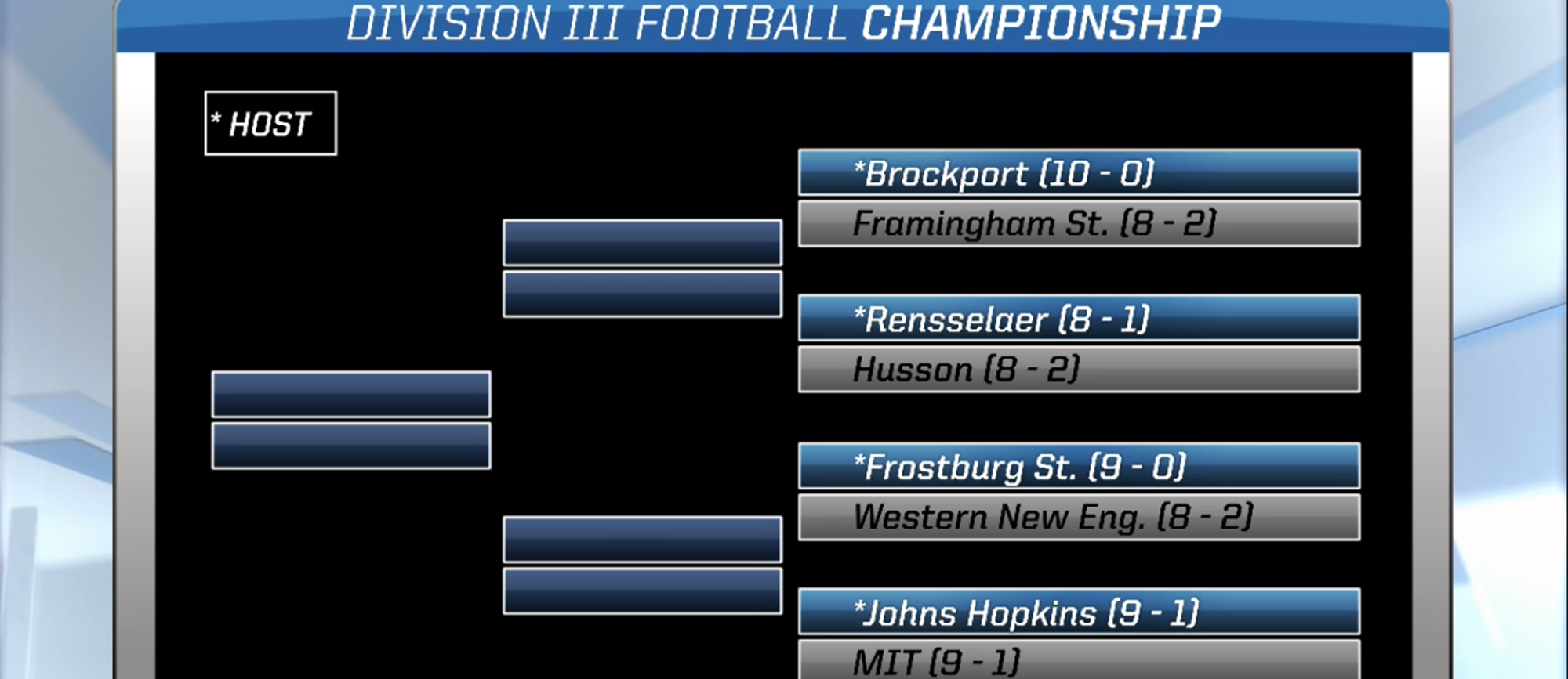 Western New England Draws No. 6 Frostburg State in Opening Round of NCAA Tournament