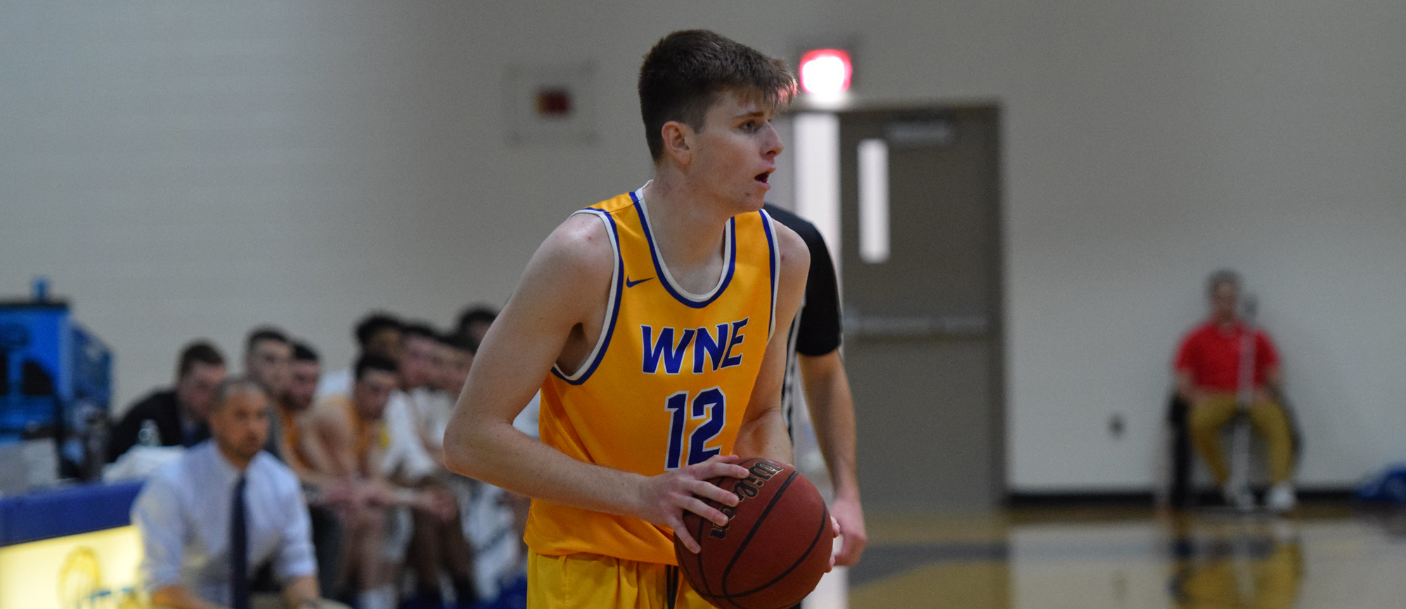 Kenny Flynn scored 20 points off the bench for the Golden Bears in the win over Gordon. (Photo by Rachael Margossian)