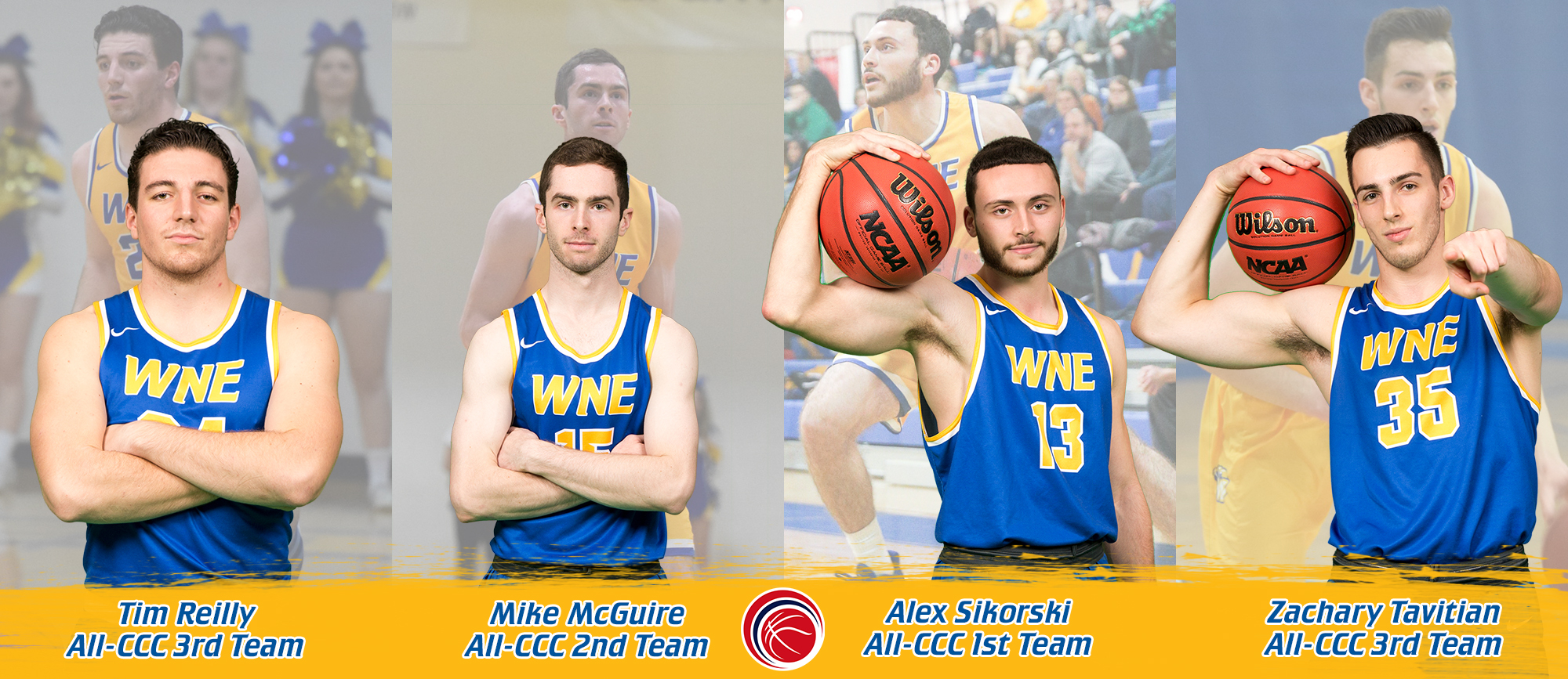 Western New England Lands Four on All-CCC Teams