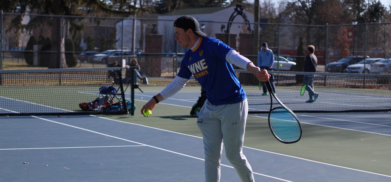 Men’s Tennis Wins Doubles, Falls in Singles, Drops 5-4 Decision at Suffolk