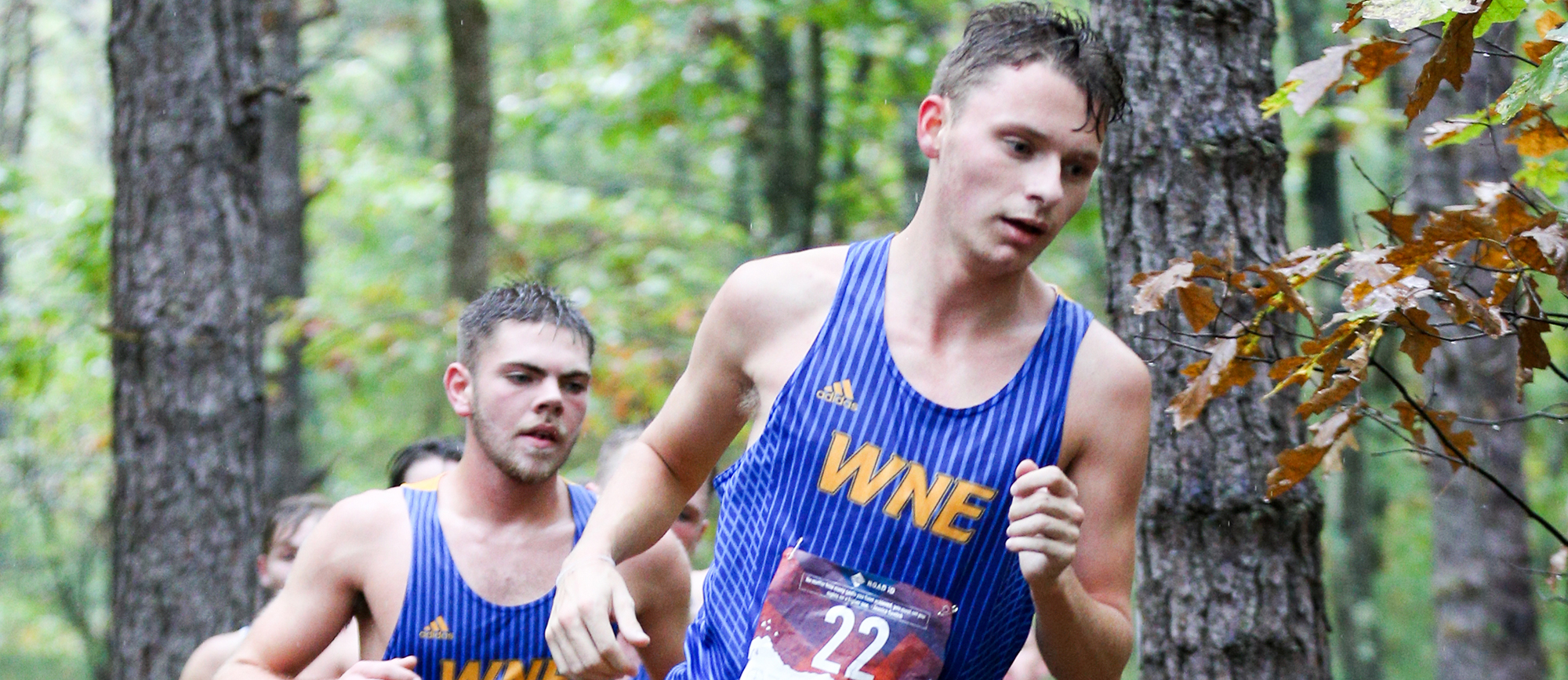 Senior Adam Monroe finished 61st at the Jim Sheehan Memorial Invitational on Saturday. (Photo by Chris Marion)