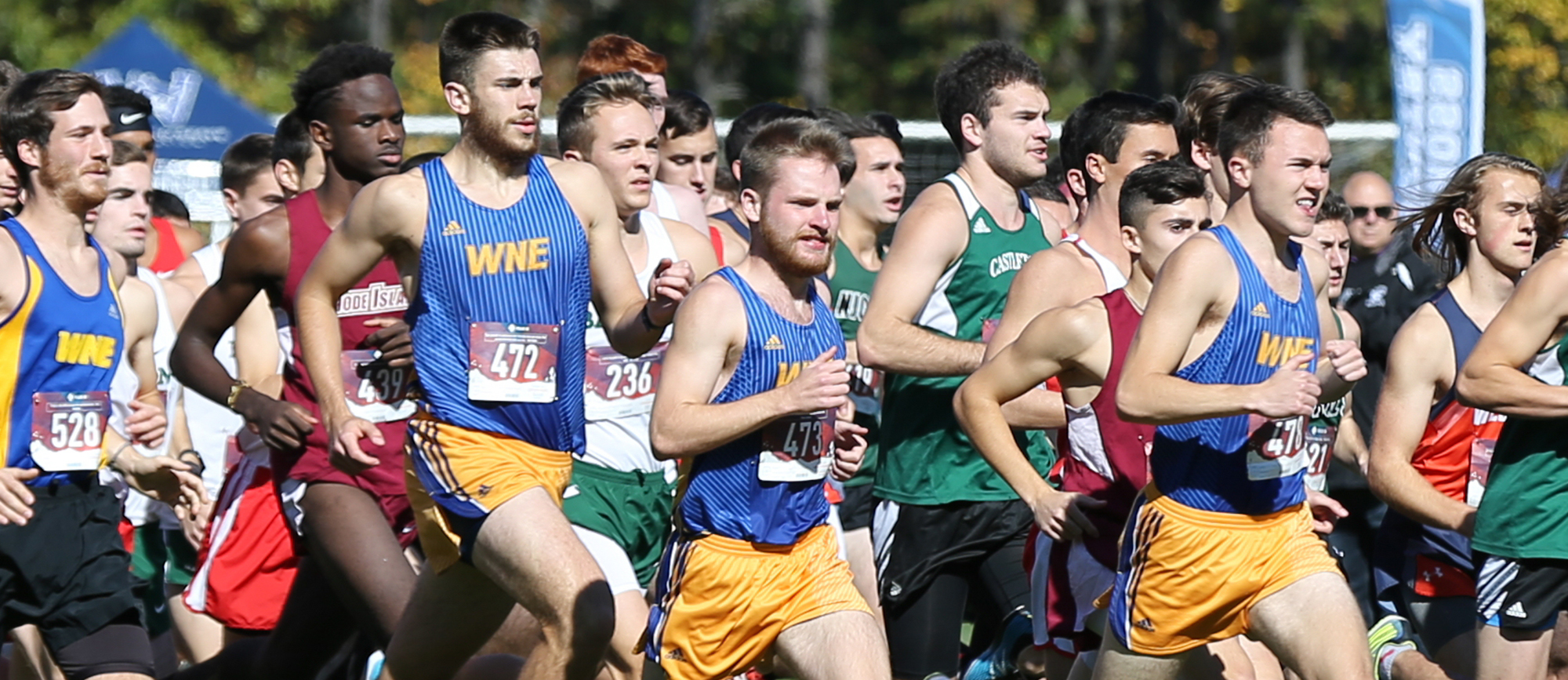 Western New England placed 38th at the NCAA New England Regional Championship on Saturday. (Photo by Chris Marion)
