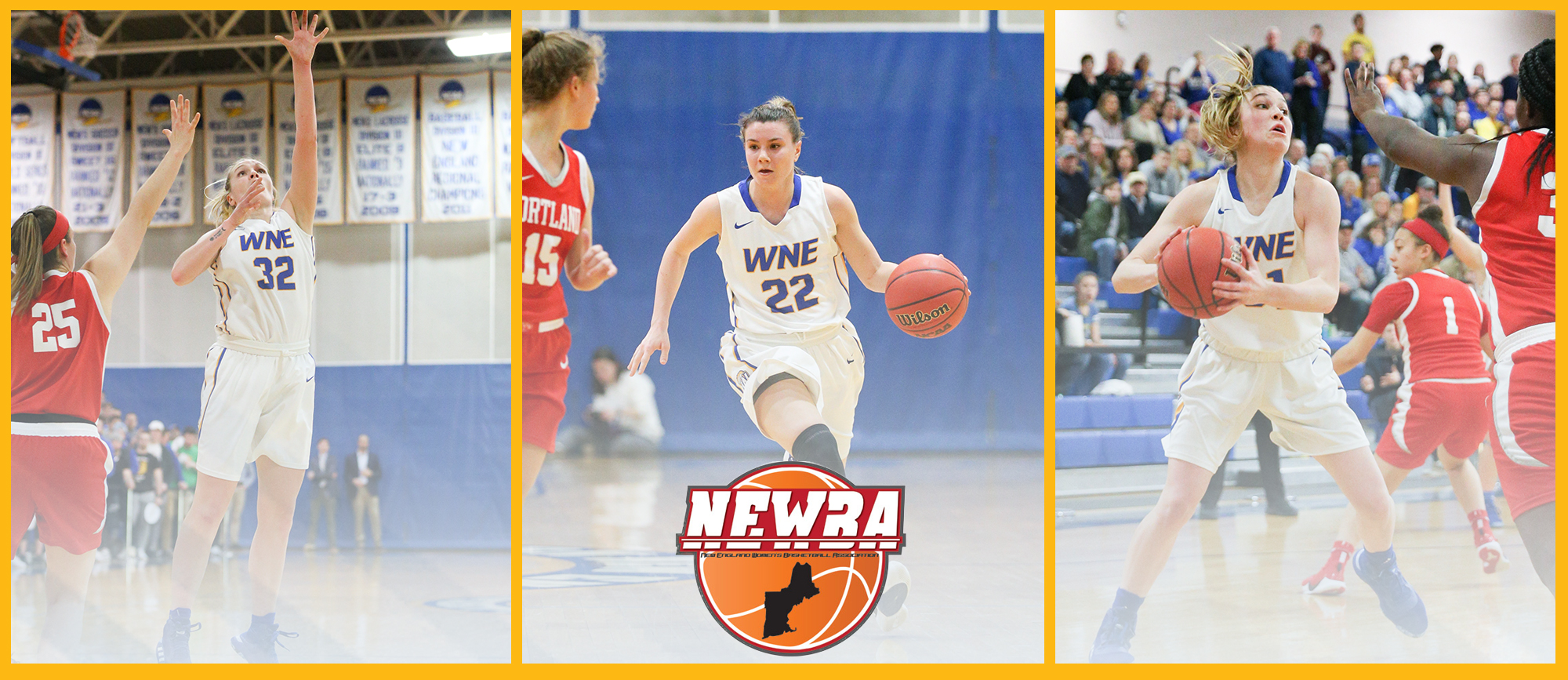 Emily Farrell, Meghan Orbann, and Courtney Carlson Selected to Play in NEWBA Senior All-Star Classic while Farrell Earns All-Region Honors