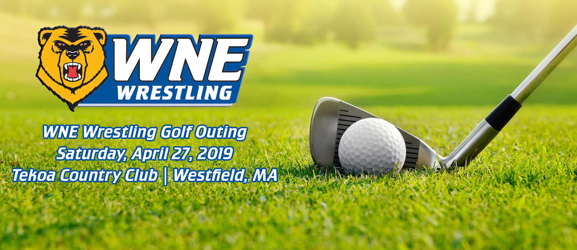 Registration Now Open for WNE Wrestling's Annual Golf Outing on Saturday, April 27