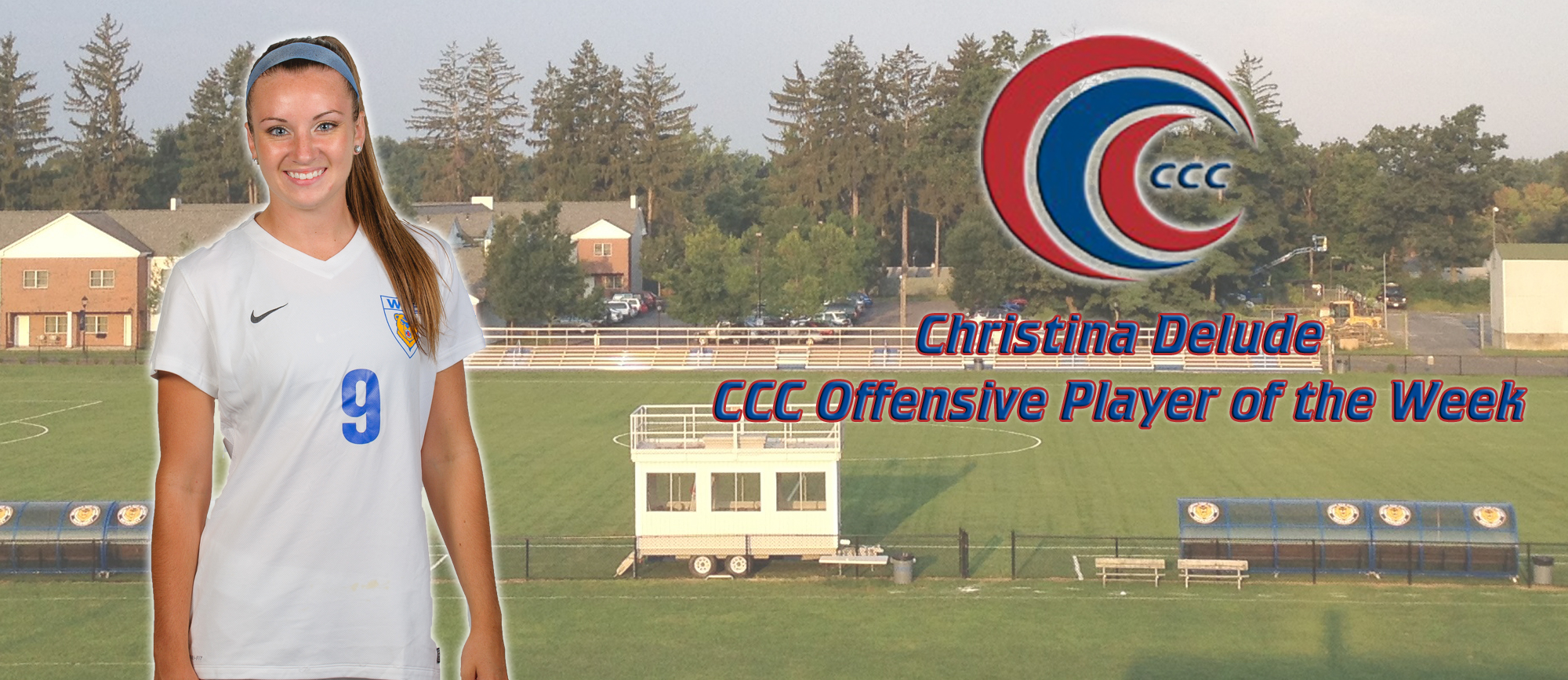 Christina Delude Named CCC Offensive Player of the Week