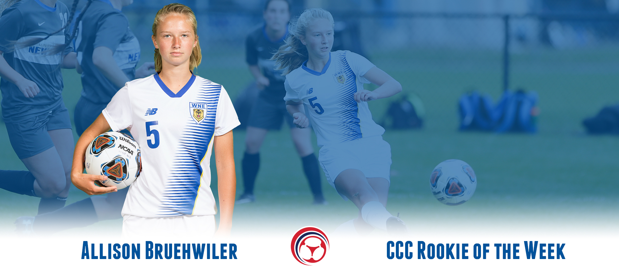 Allison Bruehwiler Receives Second CCC Rookie of the Week Award