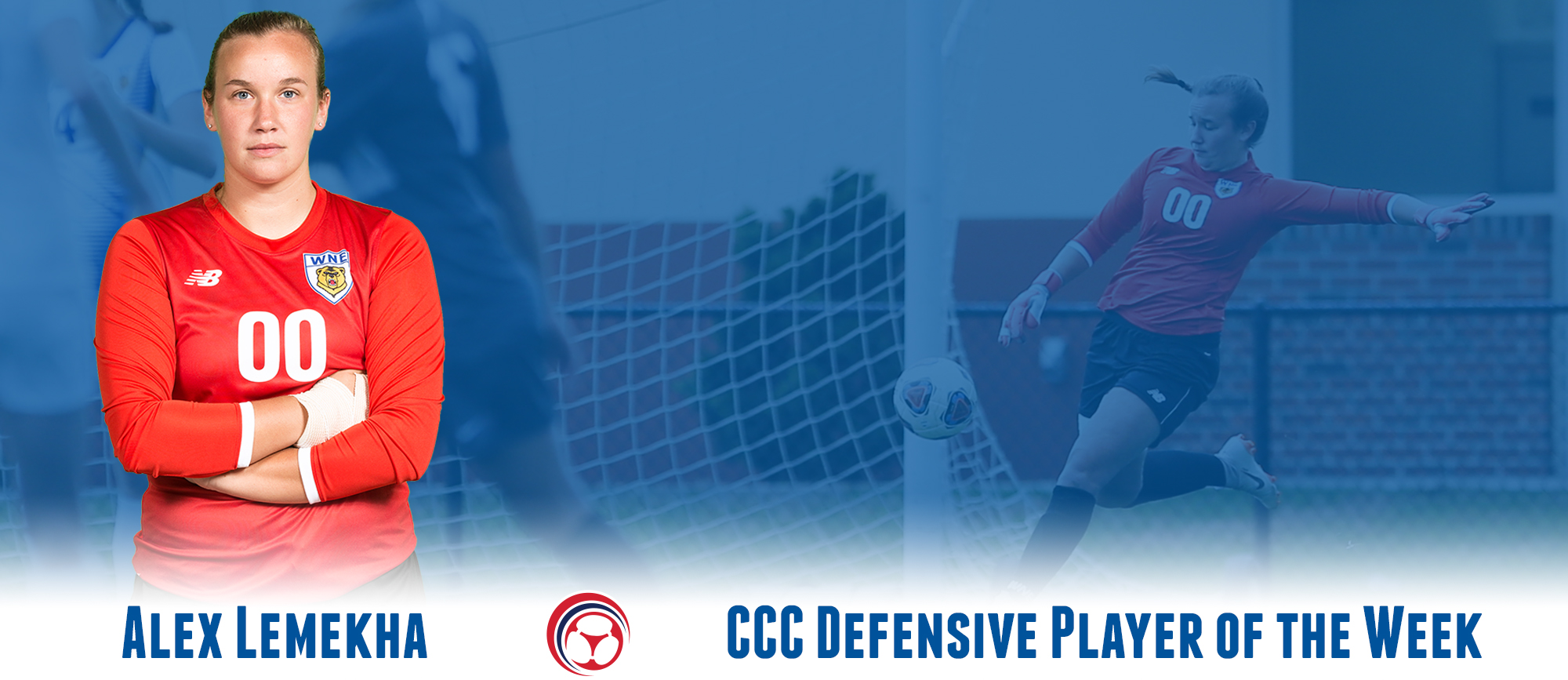 Alex Lemekha Earns Second CCC Defensive Player of the Week Award