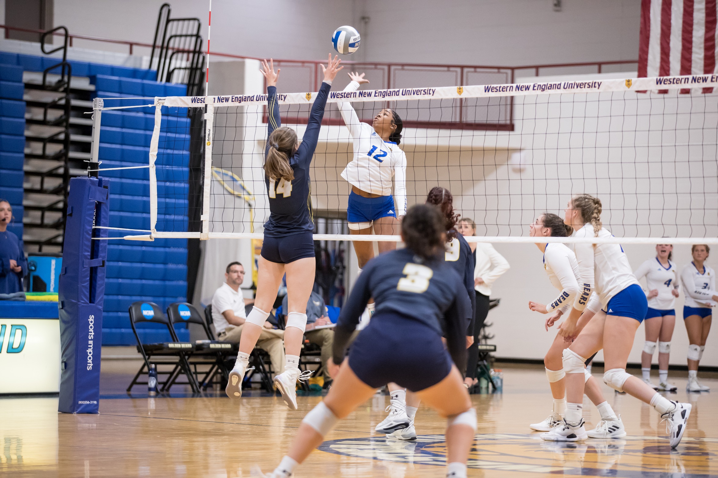 Molina, Hawes, Long, &amp; Scott Record Double Digit Kills in CCC Quarterfinal Upset Win over Wentworth
