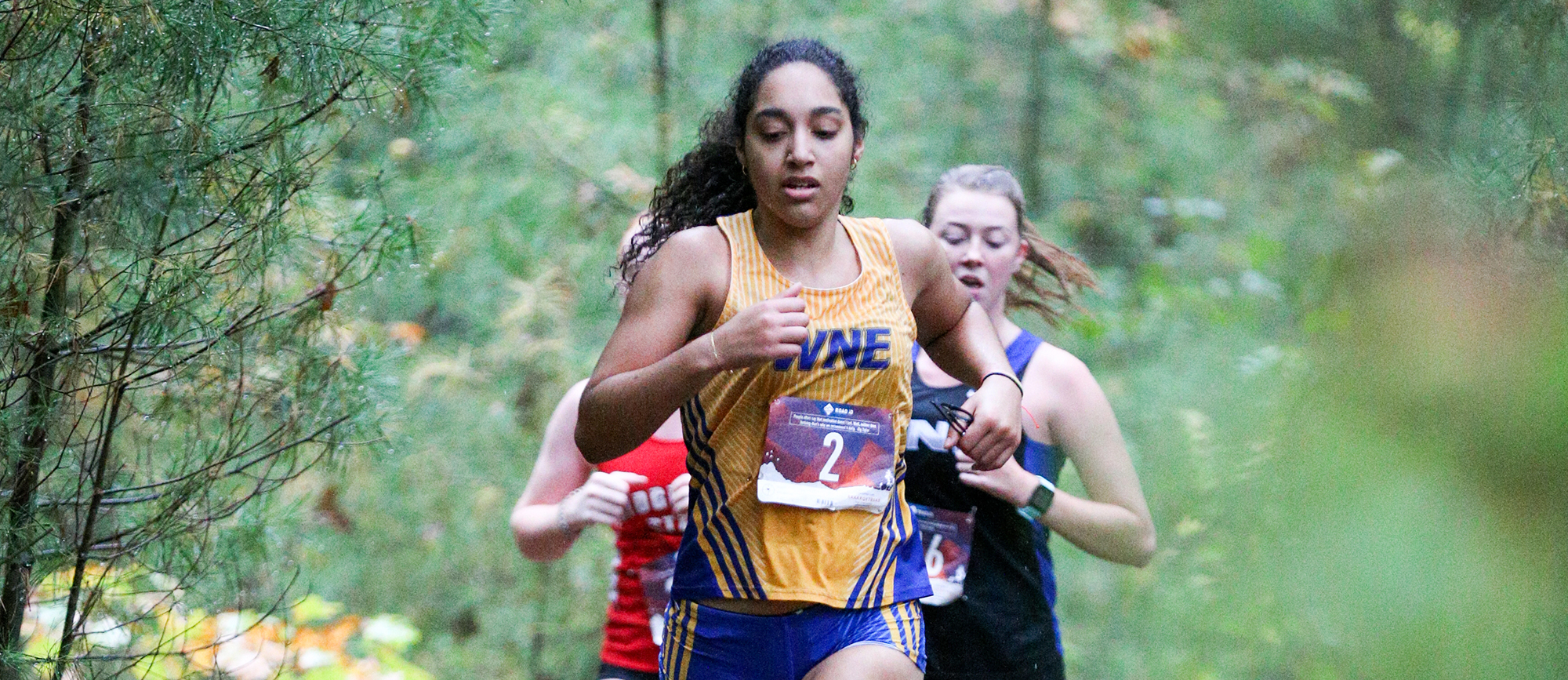 Edelinda Baptista placed 70th at the Jim Sheehan Memorial Invitational on Saturday. (Photo by Chris Marion)